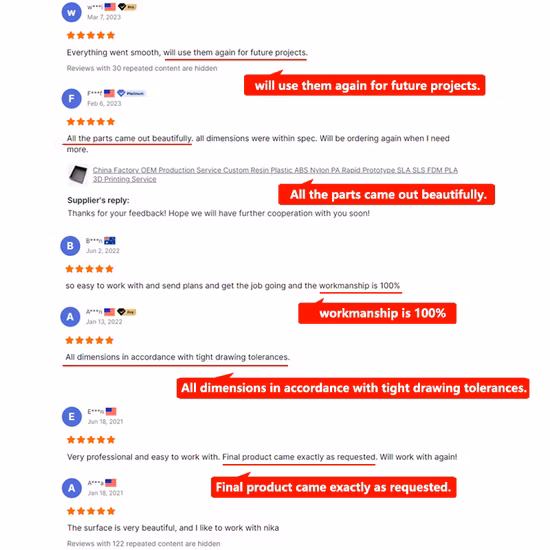 Prototipazione rapida personalizzata per ventole Accessori rapidi per stampa 3D Pale flessibili per ventola per stampa 3D